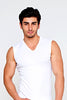 Men's colored sleeveless v-neck c.25 - Allegro Styles