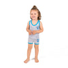 Boys colored set Vests and shorts c.403a - Allegro Styles