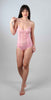 Floral Lace Patch Embroidered Nightwear Lingerie