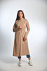 Women's Long Jacket Tied at the Waist